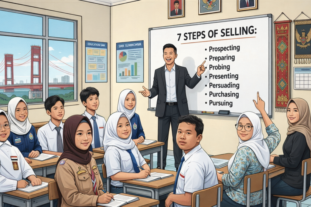 Framework 7 Steps of Selling oleh Pakar Sales Dedy Budiman