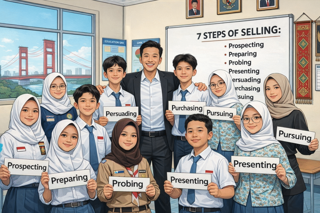 7 Steps of Selling Dedy Budiman Pakar Sales Indonesia